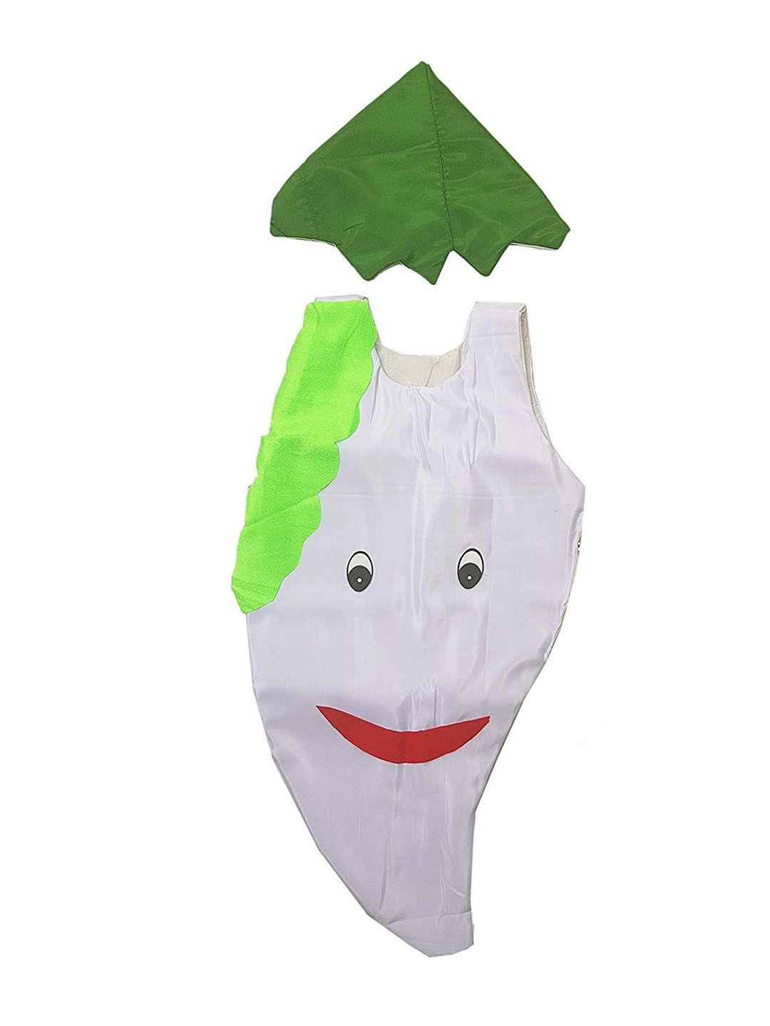 Kaku Fancy dresses Unisex Kids Radish Vegetables Costume Cutout with Cap-picture-48