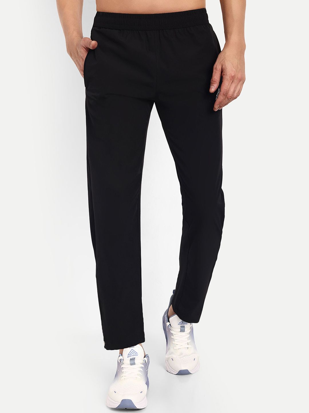 GRITPRO Men Regular Fit Mid-Rise Track Pants-image-25