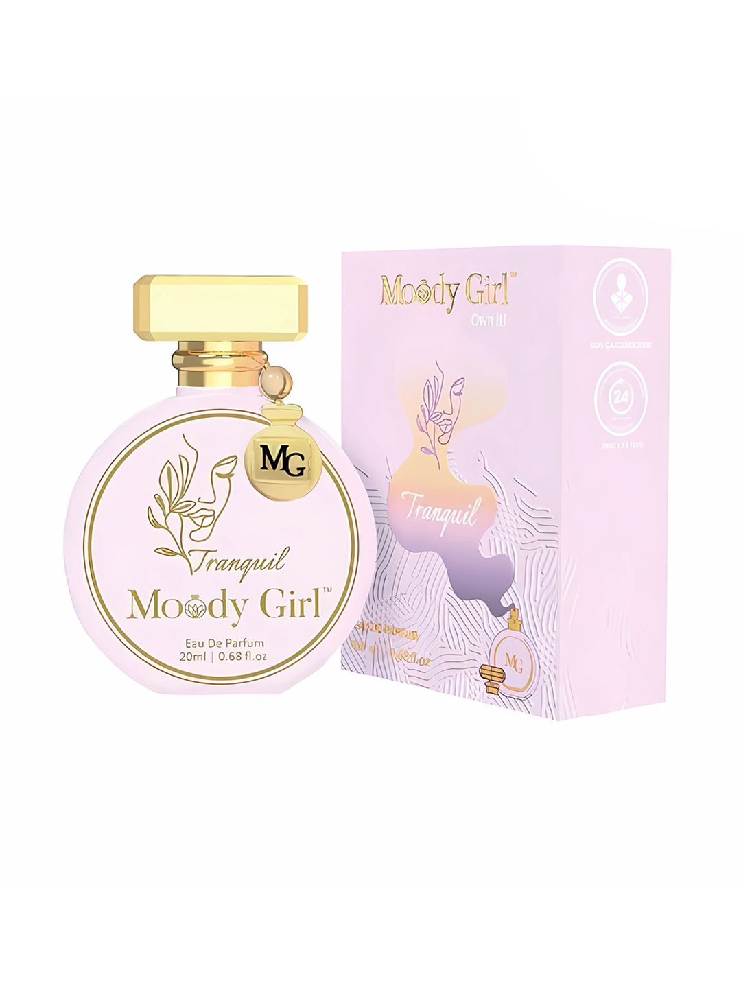 Moody Girl Unisex Tranquil Long Lasting Eau de Parfum - 20 ml-image-4