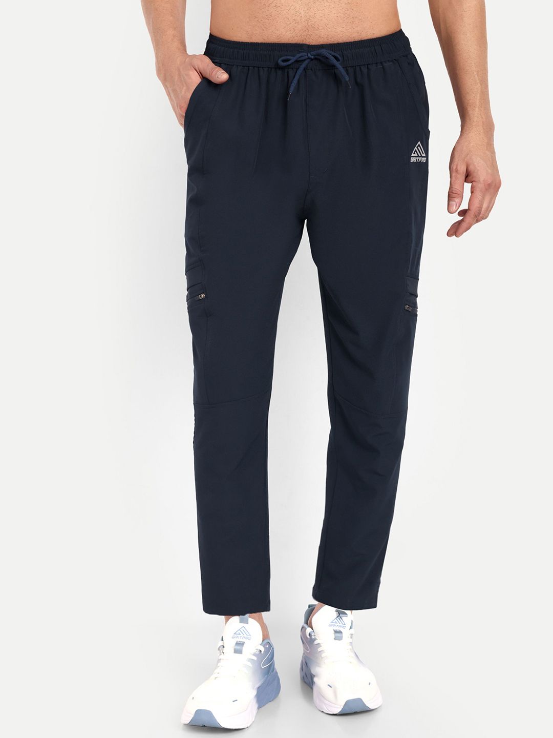 GRITPRO Men Mid-Rise Cargo Track Pants-image-37