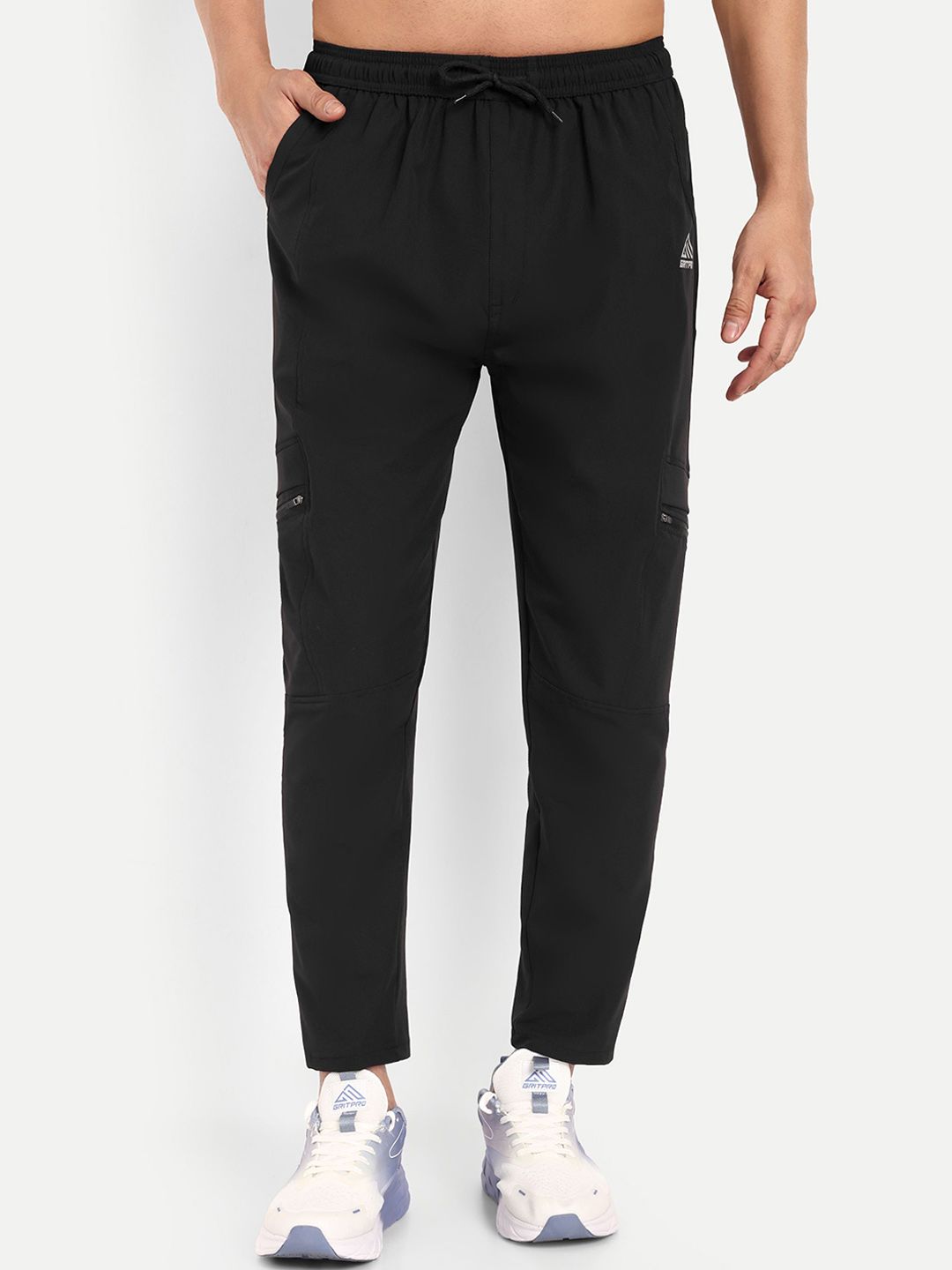 GRITPRO Men Regular Fit Mid-Rise Track Pants-image-10