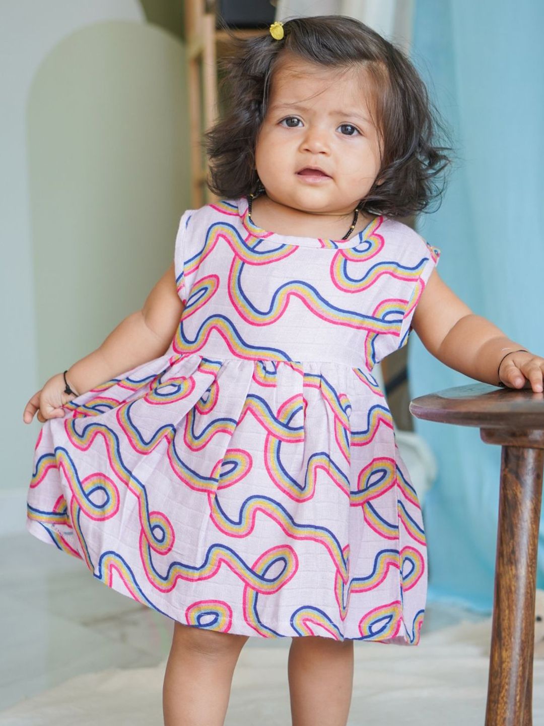 The Boo Boo Club Print A-Line Dress-picture-28