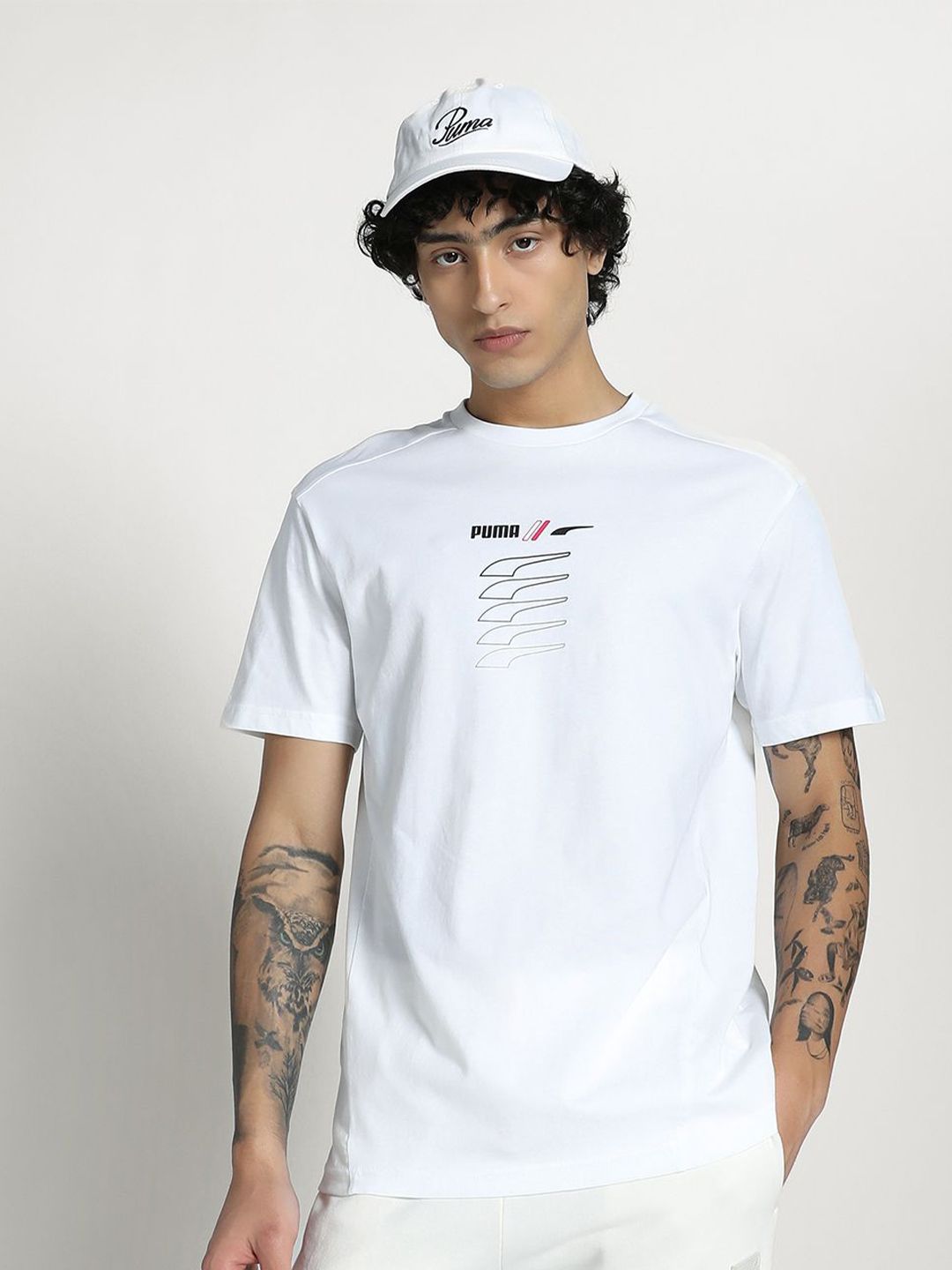 Puma Men Rad/Cal Printed Cotton Tee-picture-17