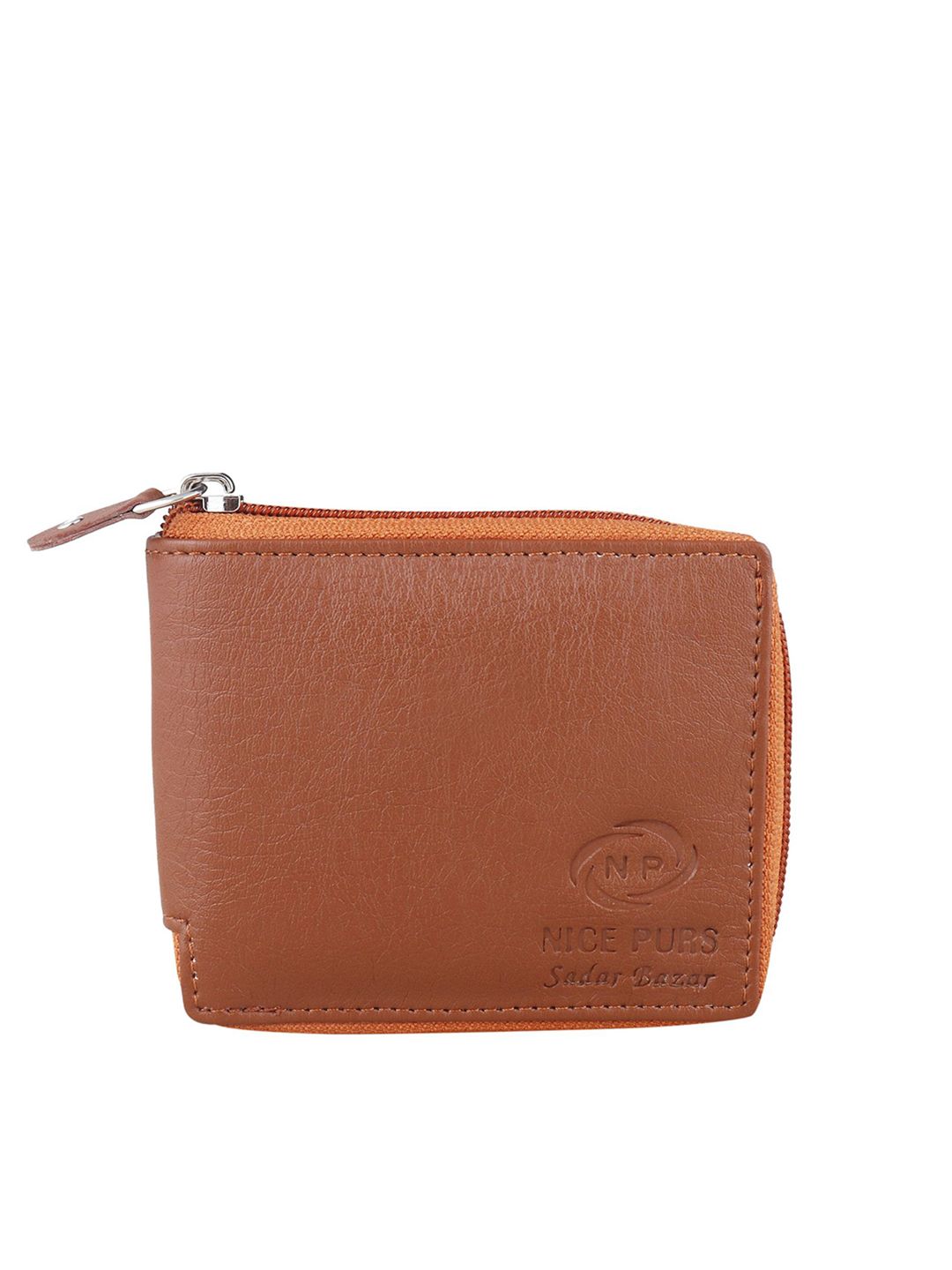 NICE PURSE Men Textured Leather Zip Around Wallet-picture-24