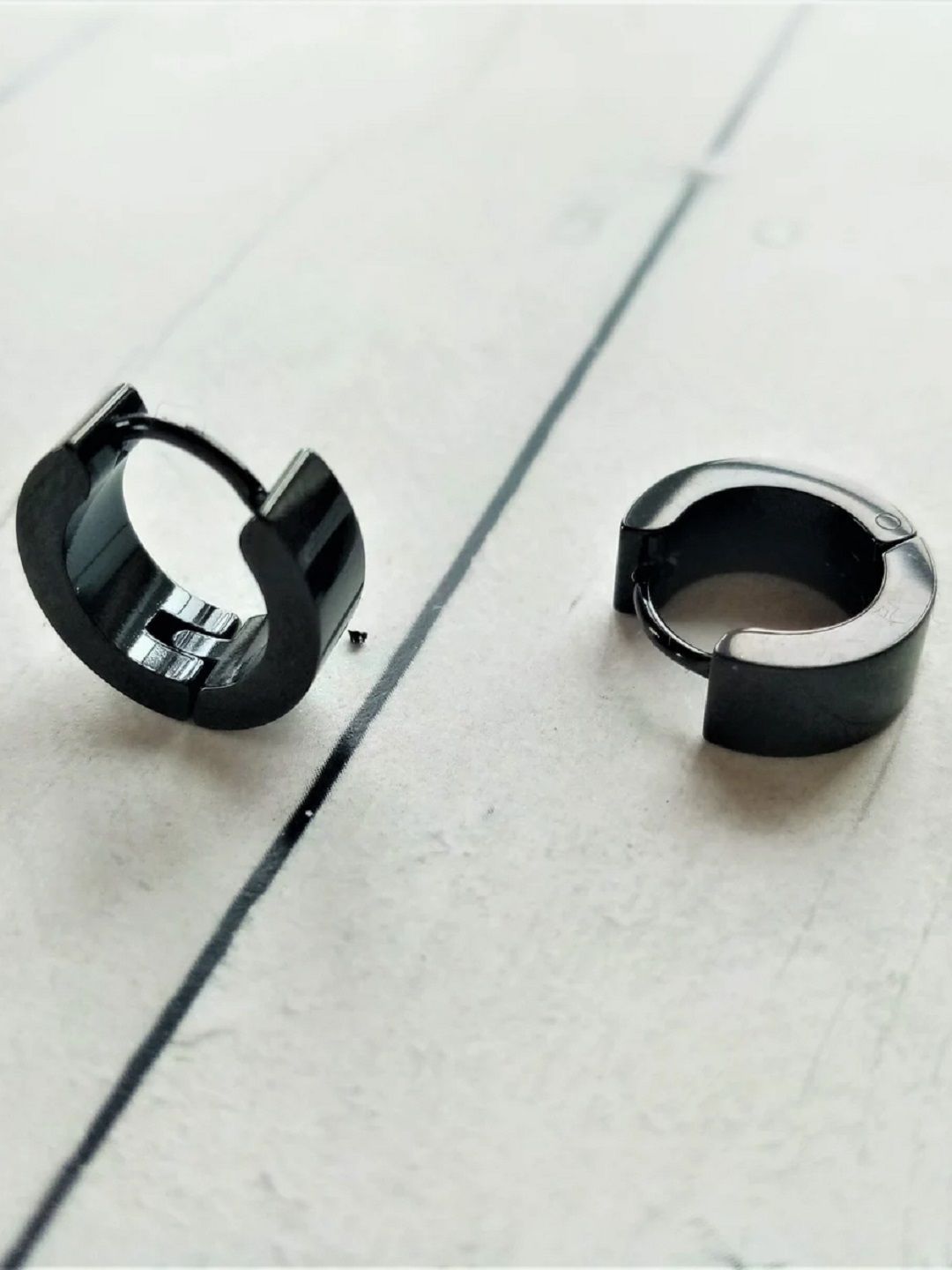 The Roadster Lifestyle Co. Men Circular Hoop Earrings-picture-37
