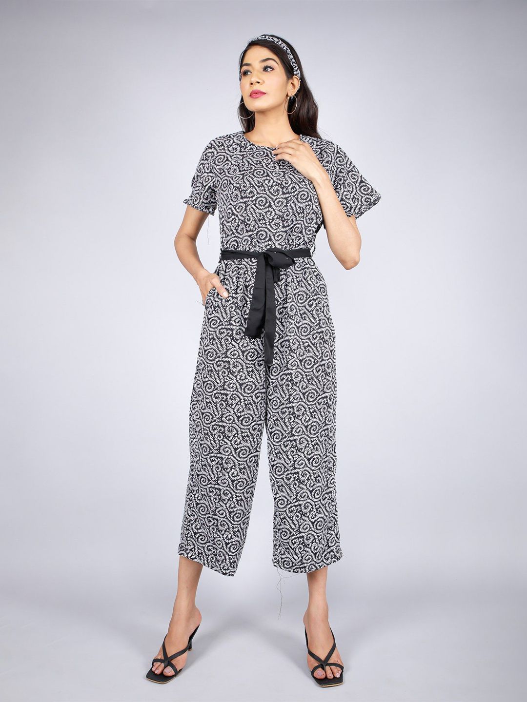 JAIPURI LIBAS Printed Basic Jumpsuit-picture-22