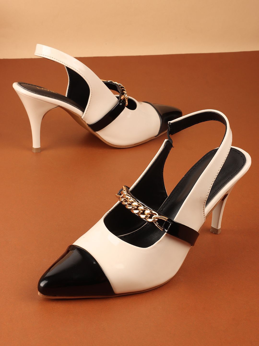 Lavie Women Colourblocked Stiletto Pumps-picture-31