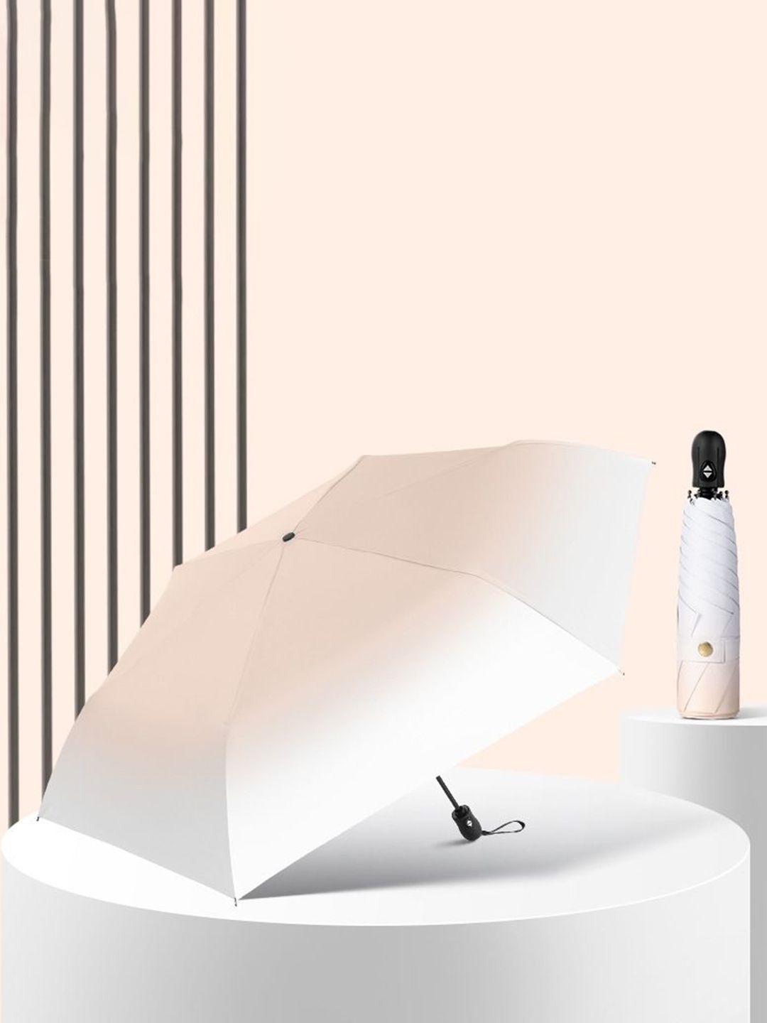 Sasimo Semi-Automatic 3 Fold Quirky Umbrellas-image-25