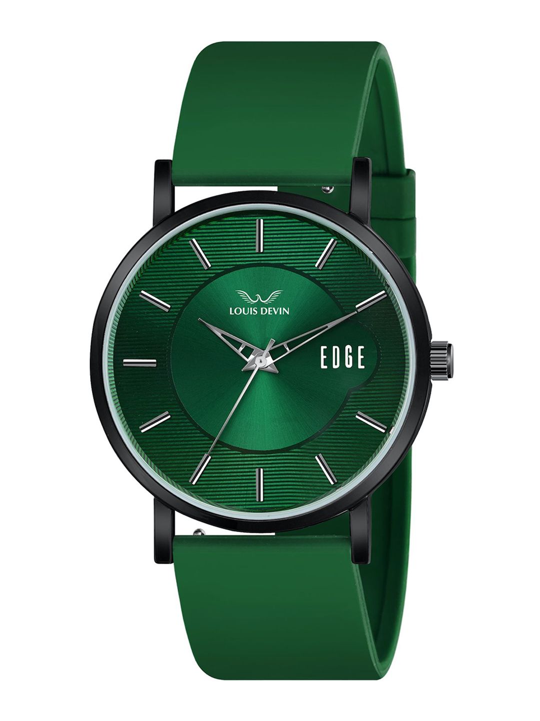 LOUIS DEVIN Men Silicon Strap Analogue Watch LD-GR092-GREEN-image-27