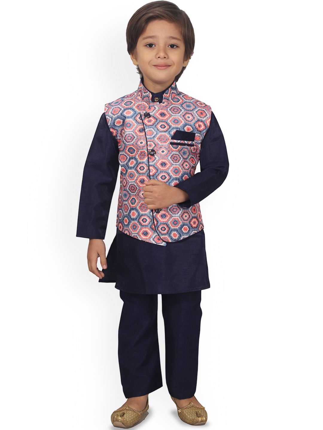 Kidotsav Boys Regular Kurta with Pyjamas-picture-57