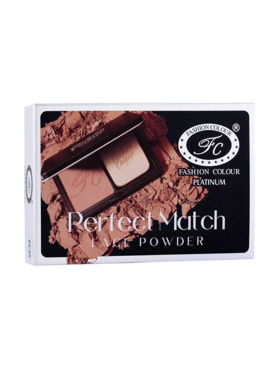Fashion Colour Platinum Perfect Match 11 Hrs Long Lasting Face Powder - Shade FC40-picture-41