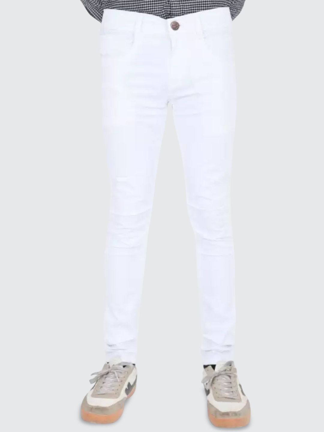 COMFITS Men Classic Skinny Fit Clean Look Jeans-image-14