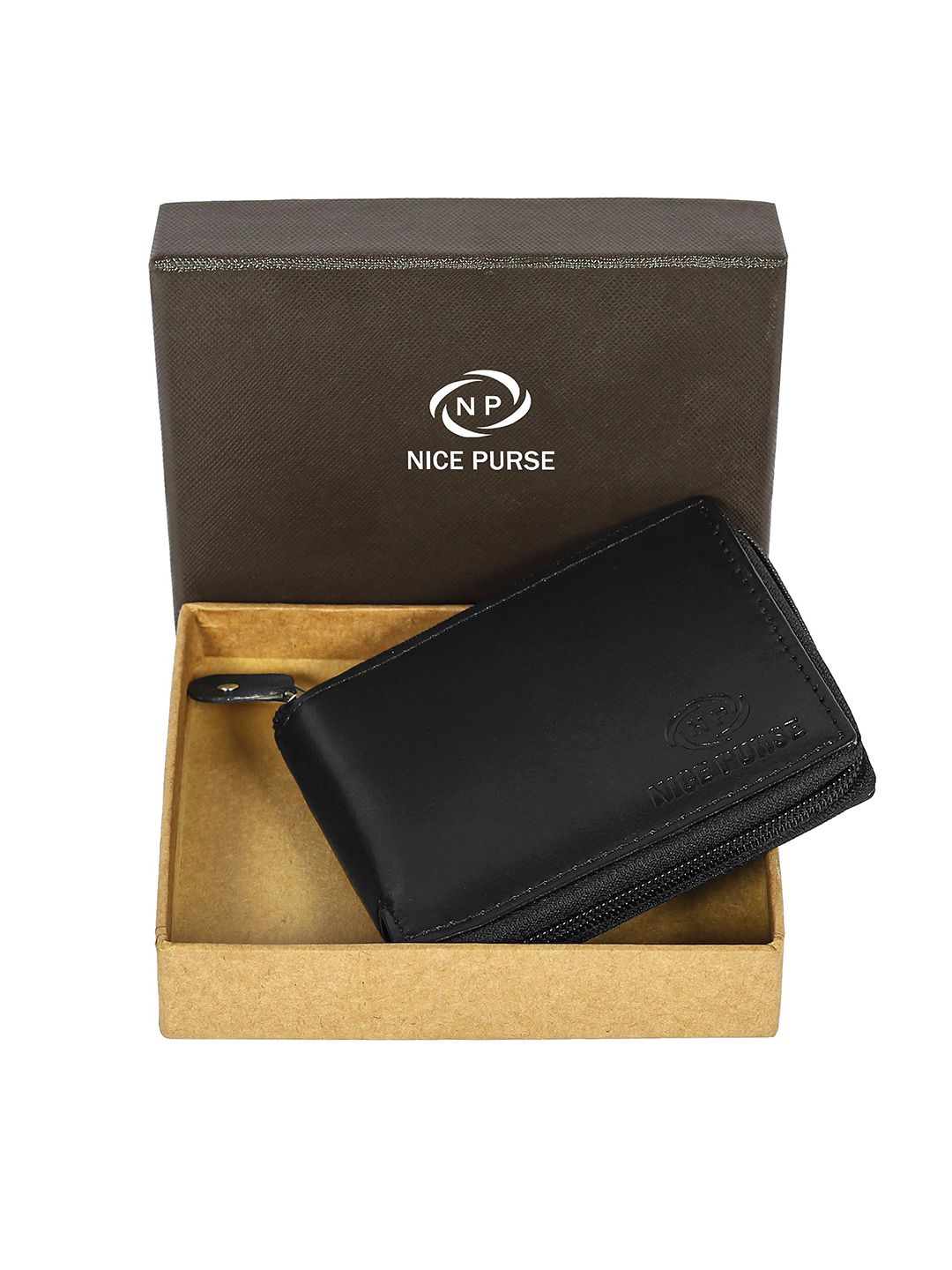 NICE PURSE Men Leather Zip Around Wallet-picture-27