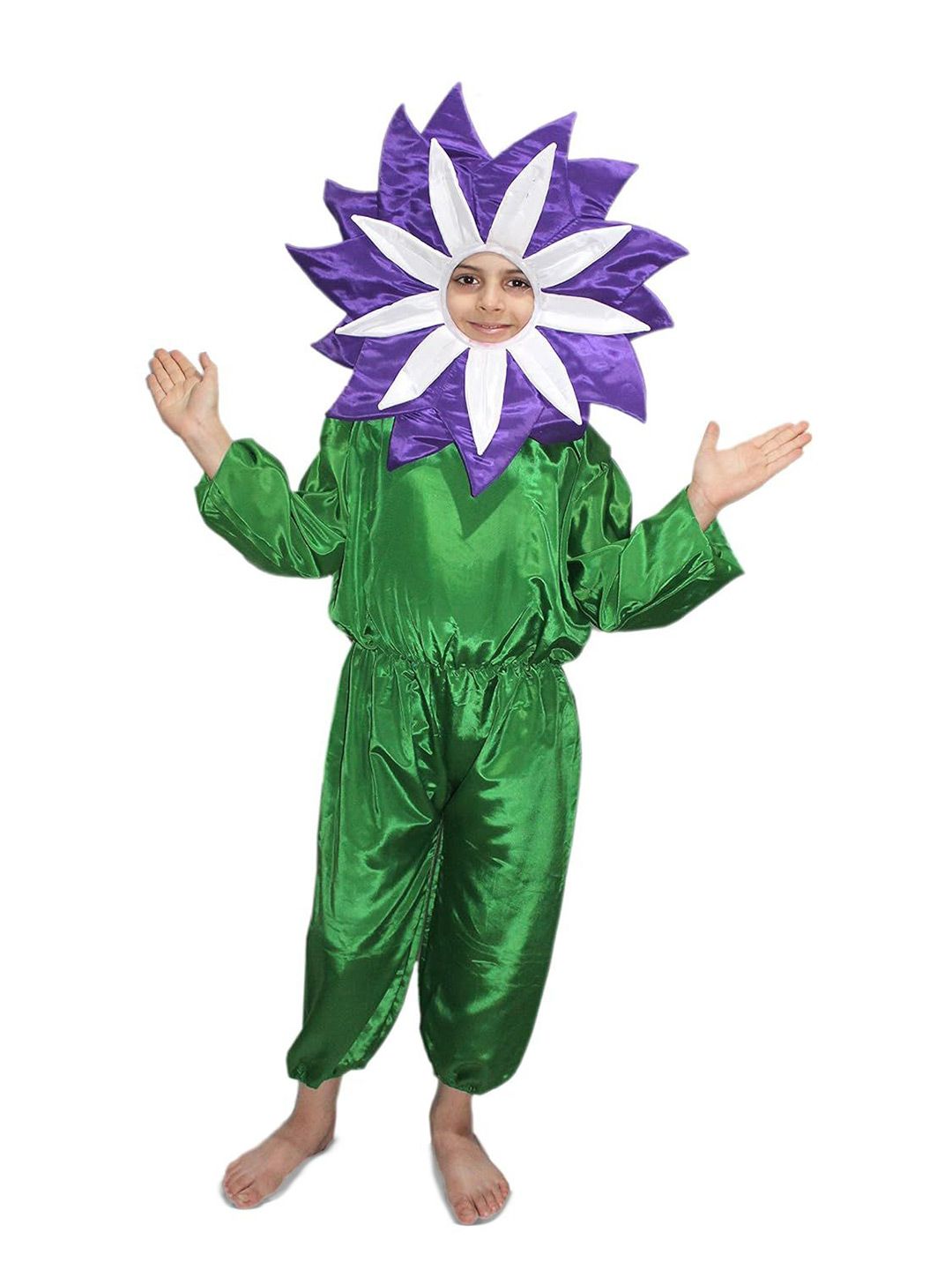 Kaku Fancy dresses Unisex Kids Purple Flower Costume-picture-39