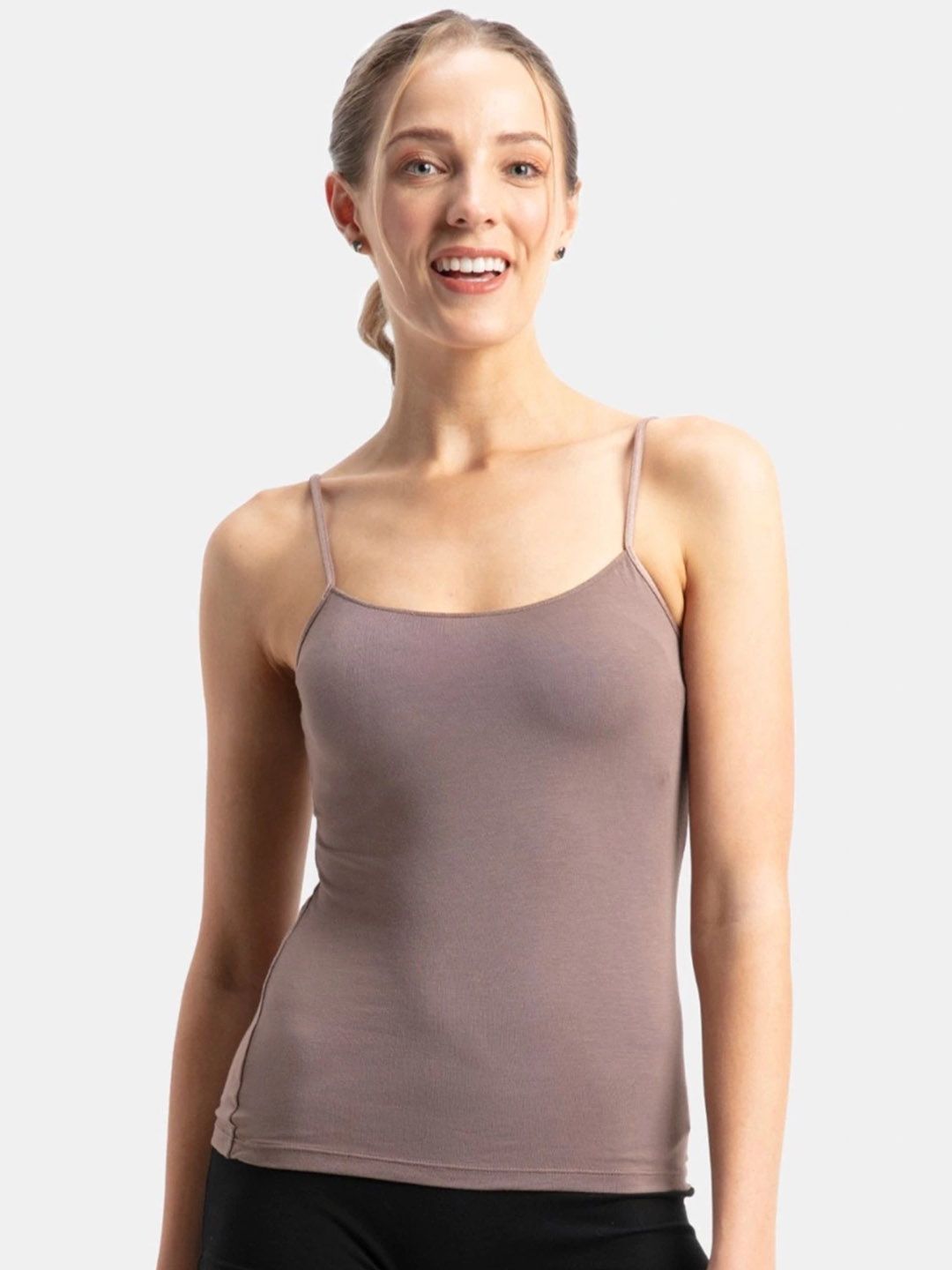 Jockey Adjustable Straps & StayFresh Treatment Stretch Camisole-picture-20