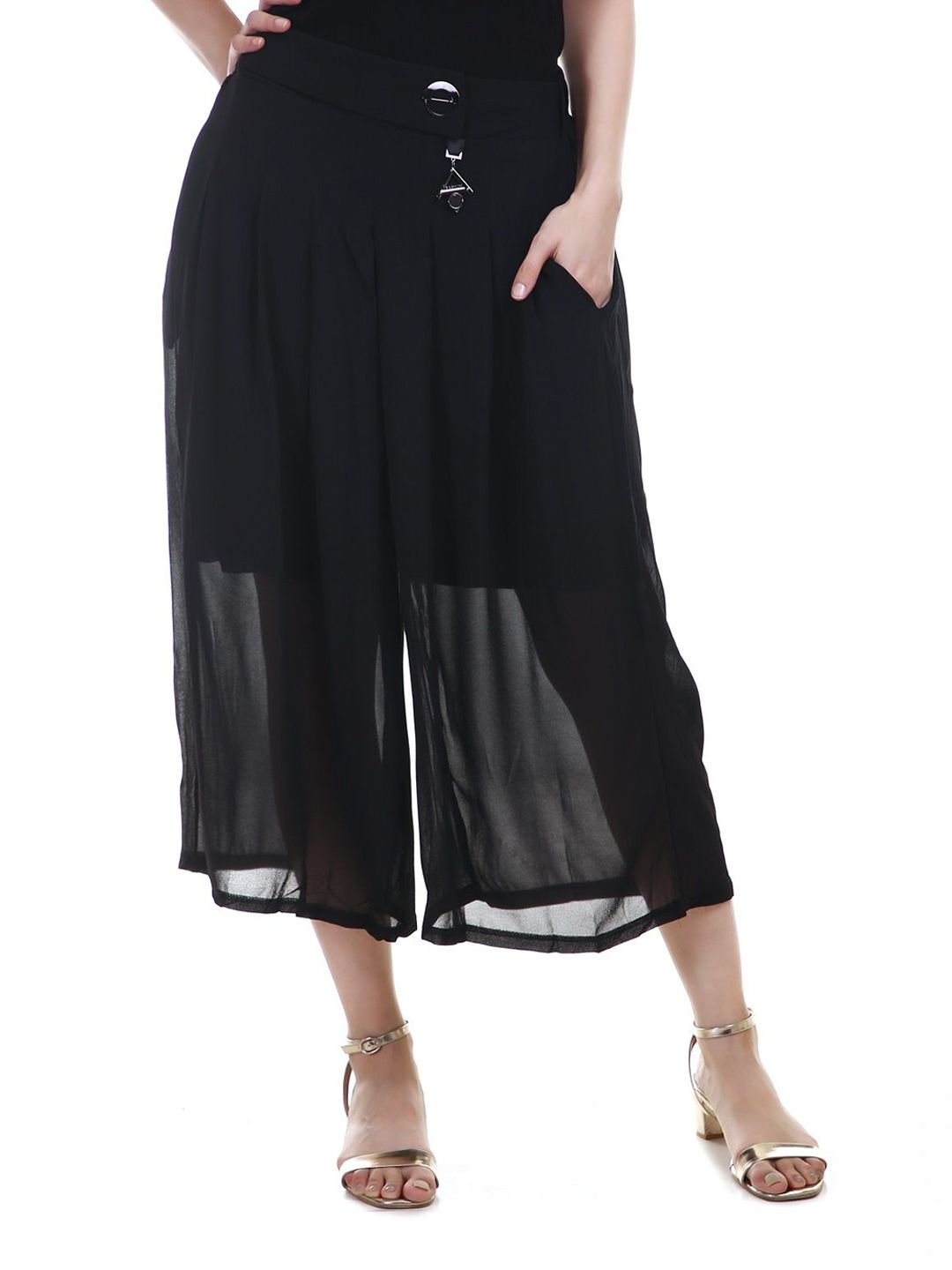 POLLOLOCO Cotton Straight Fit Trousers-picture-28