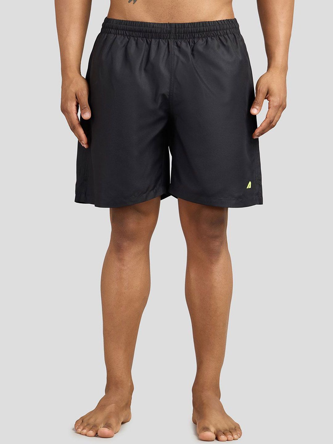 BOLDFIT Men Solid Swim Bottoms