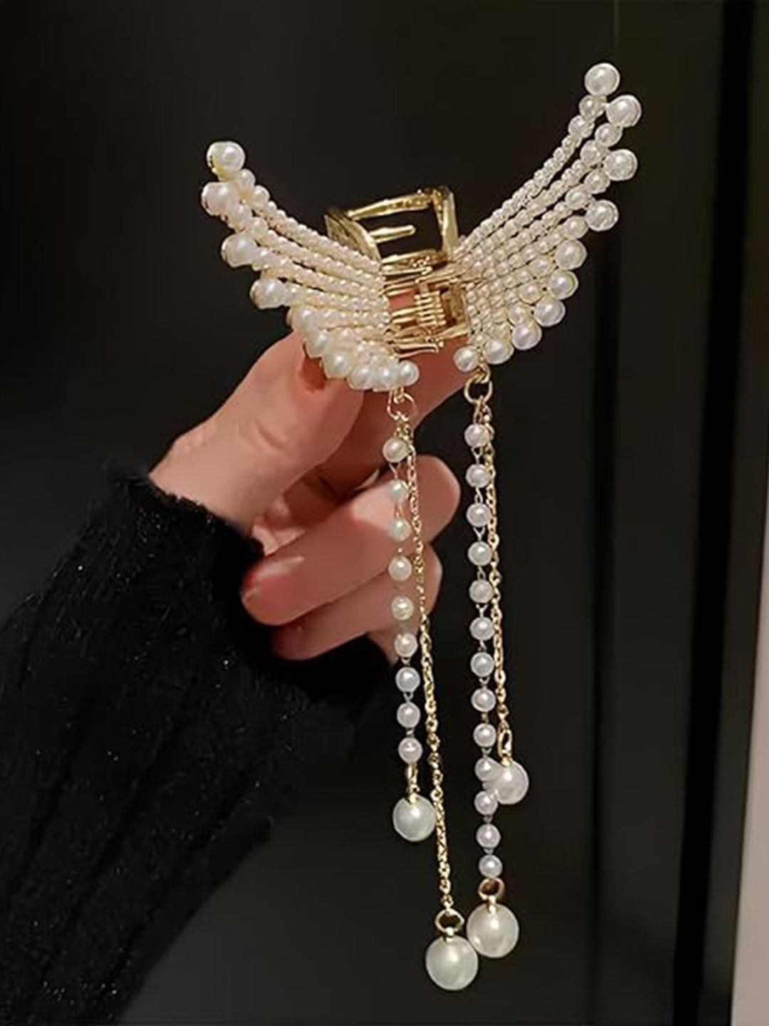 YouBella Women Beaded Claw Clip-picture-37