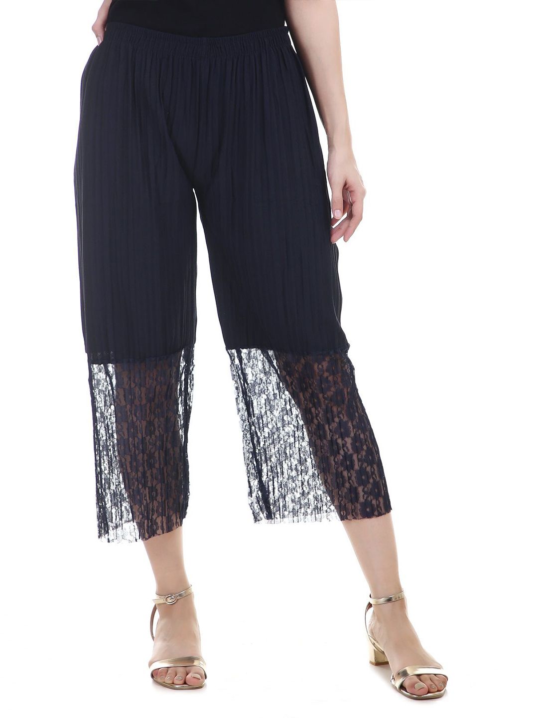 POLLOLOCO Cotton Straight Fit Trousers-picture-35