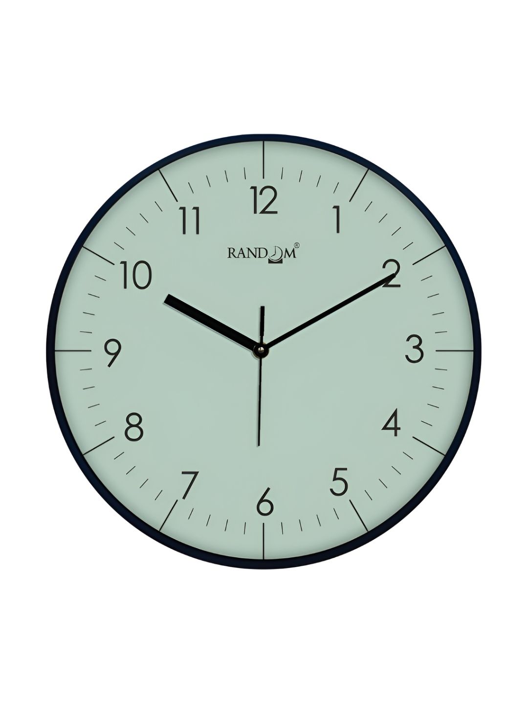 RANDOM Sea Green & Black Contemporary Wall Clock-image-46