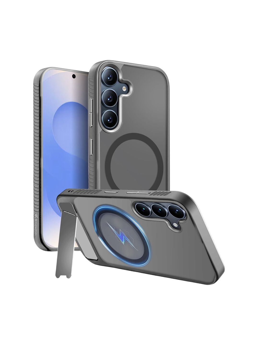 Karwan Solid Printed Samsung Galaxy S23 Plus 5G Back Case Mobile Accessories-picture-32