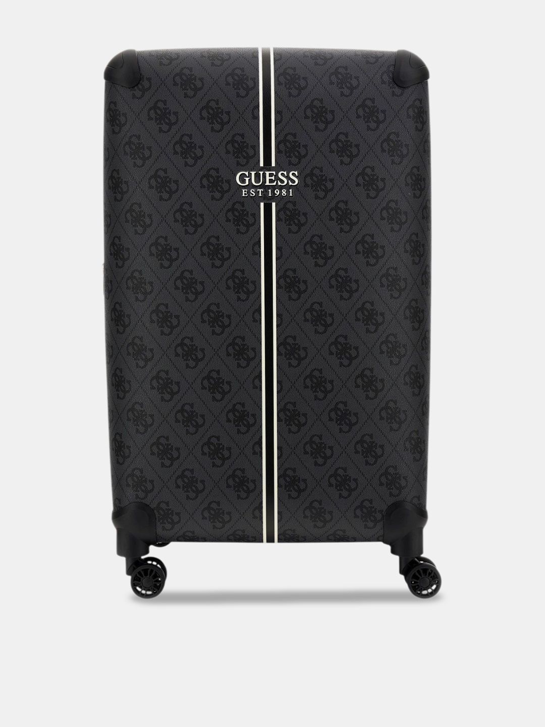 GUESS Printed Suitcase Trolley Bag-picture-34