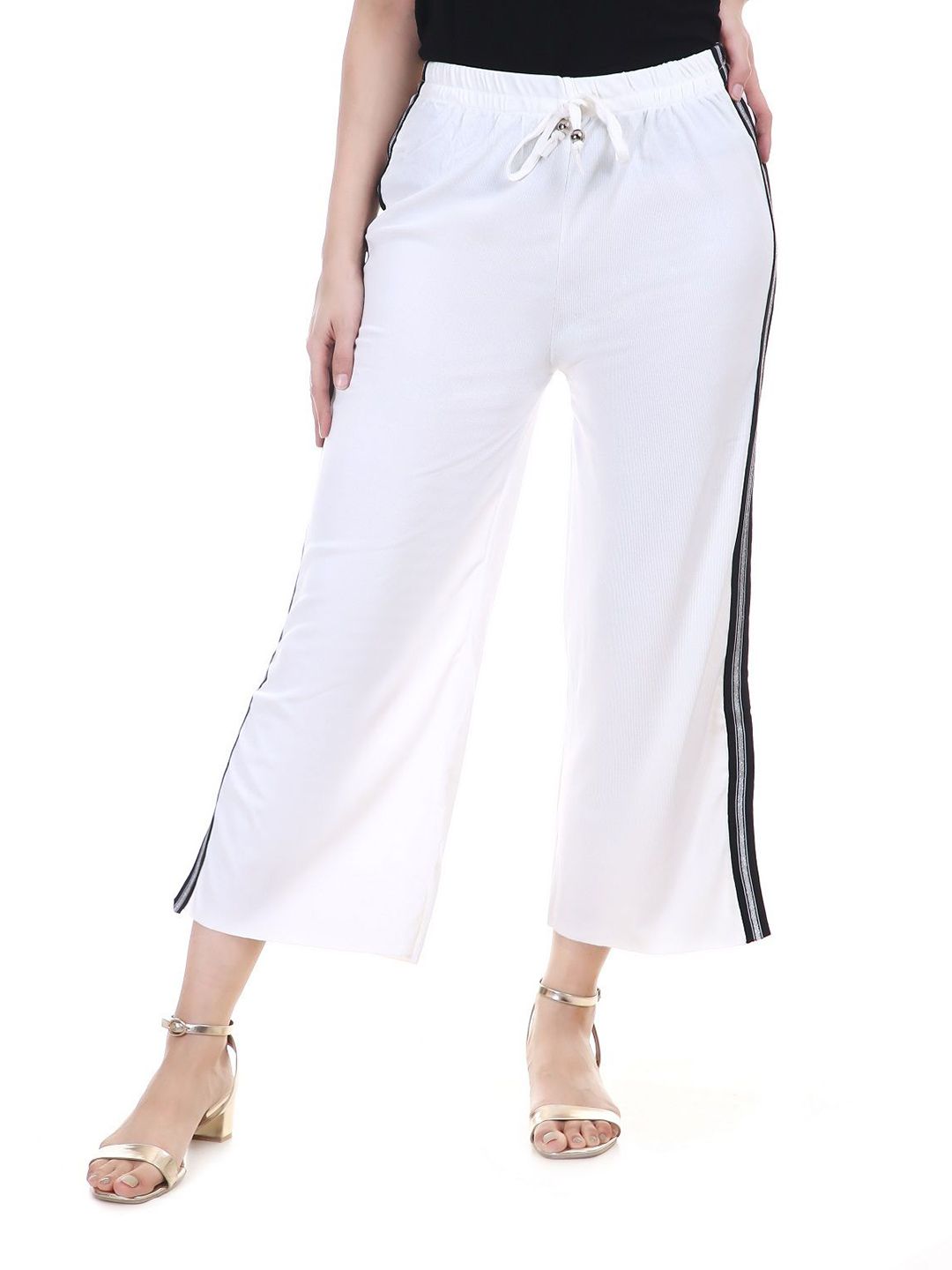 POLLOLOCO Cotton Straight Fit Trousers-picture-24