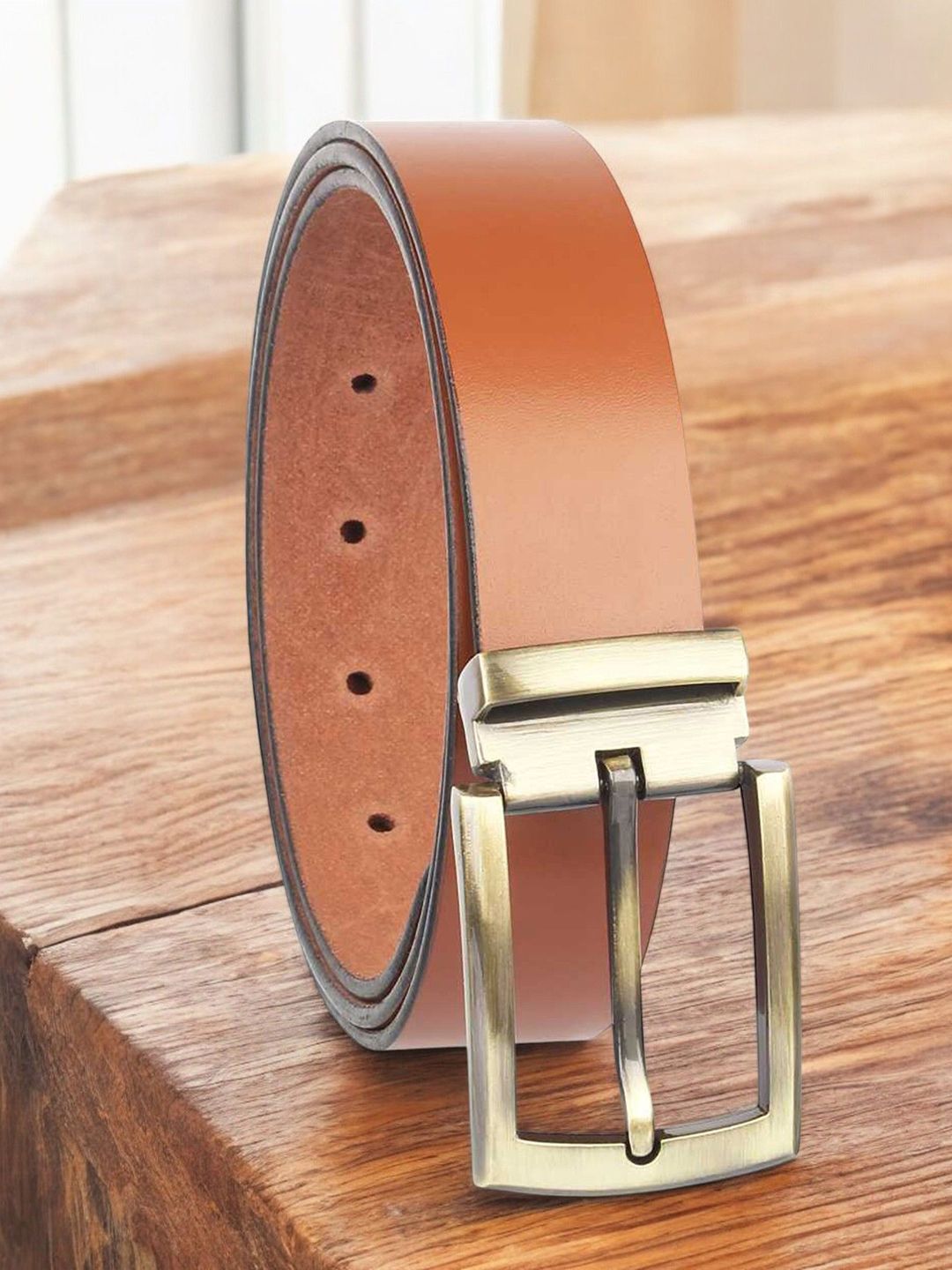 The Roadster Lifestyle Co. Men Leather Formal Belt-picture-37