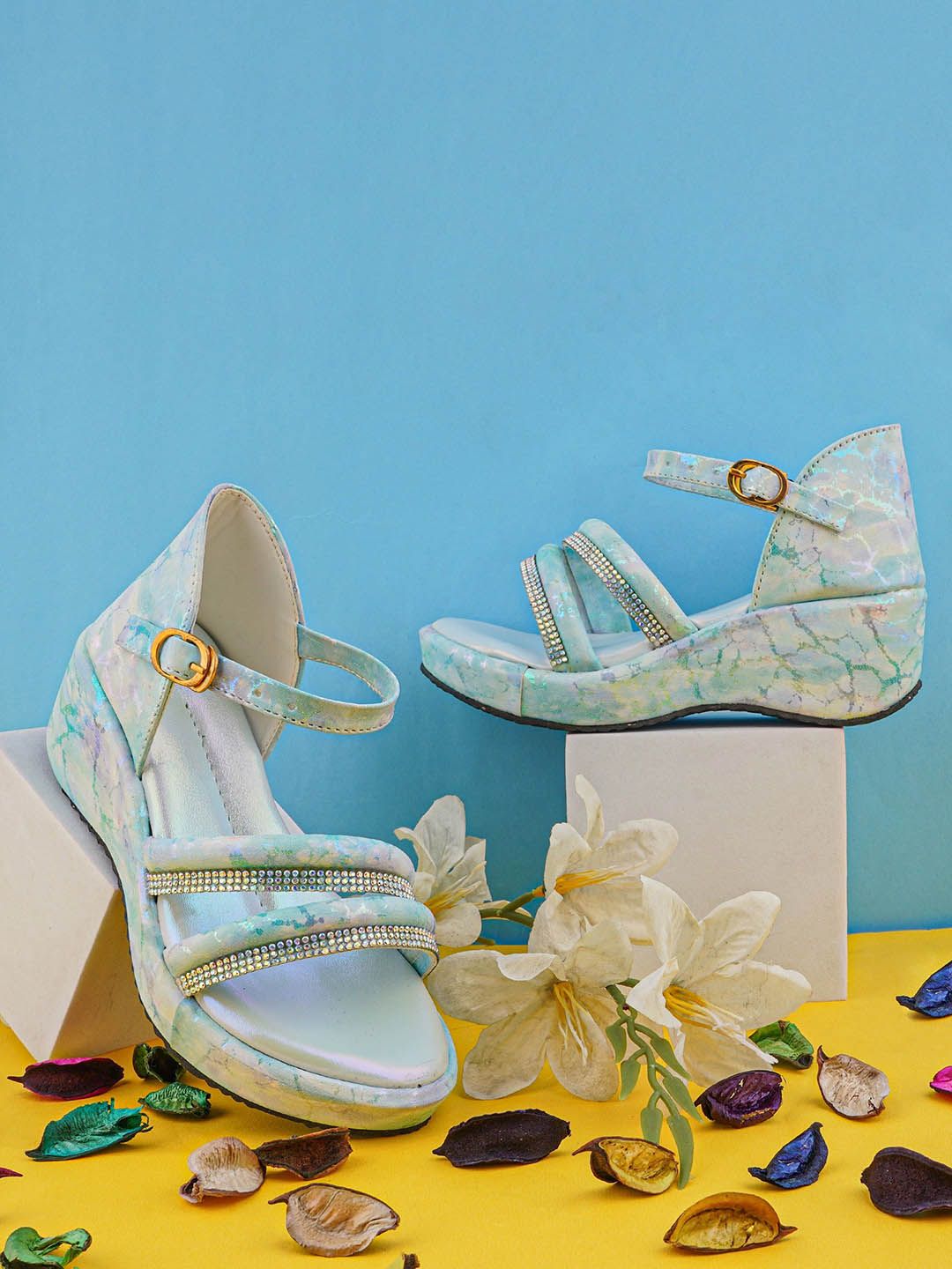 BAESD Girls Embellished Wedge Sandals-picture-35