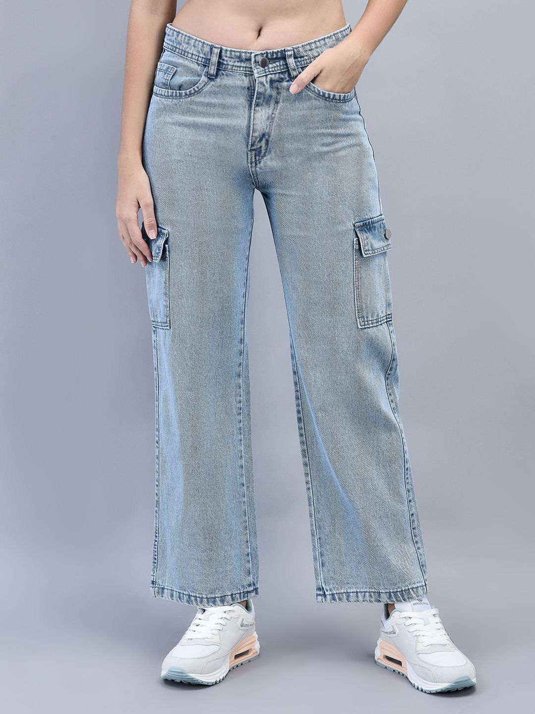 ZARISTAA Women Regular Fit Mid-Rise Heavy Fade Jeans-picture-32