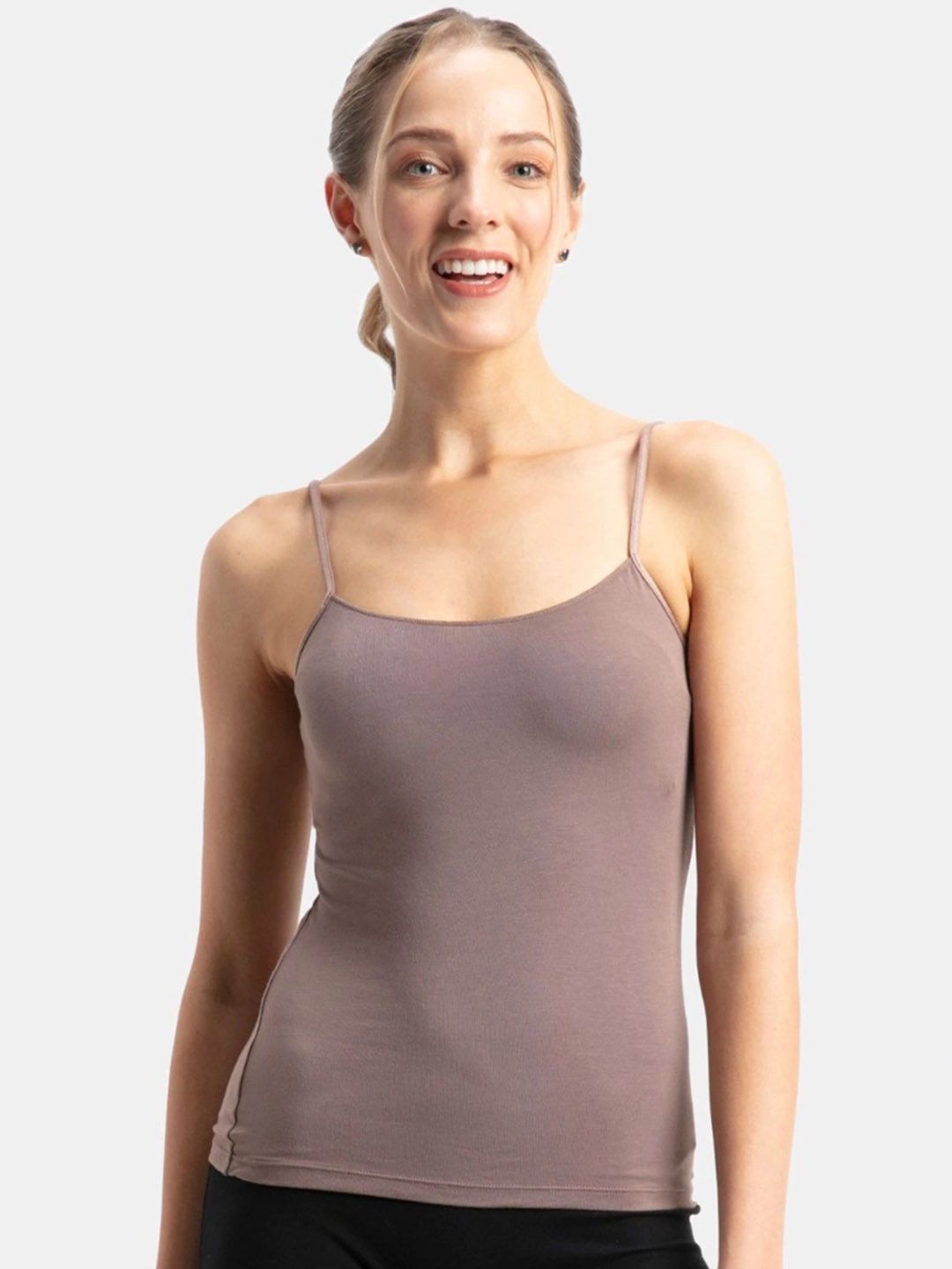 Jockey Adjustable Straps & StayFresh Treatment Stretch Camisole-picture-40