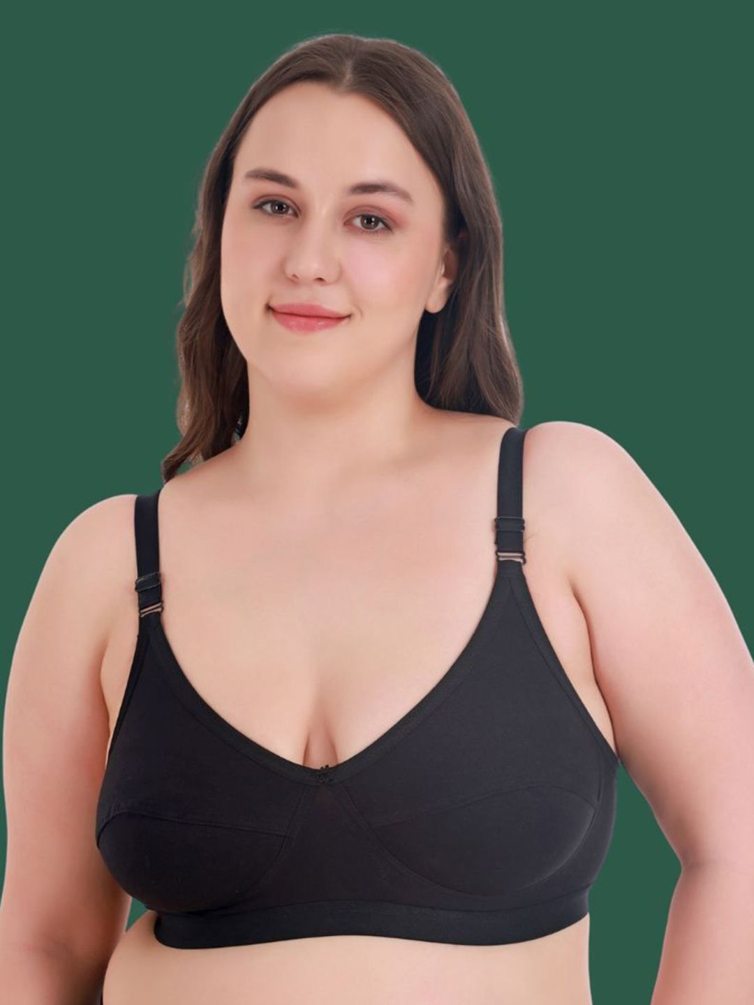 Aimly Plus Size Full Coverage Non Padded Everyday Bra