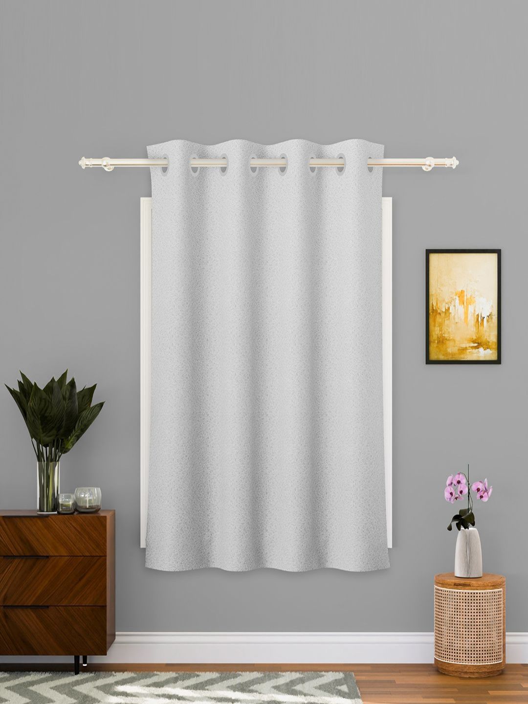 Aura White Window Curtain-image-9