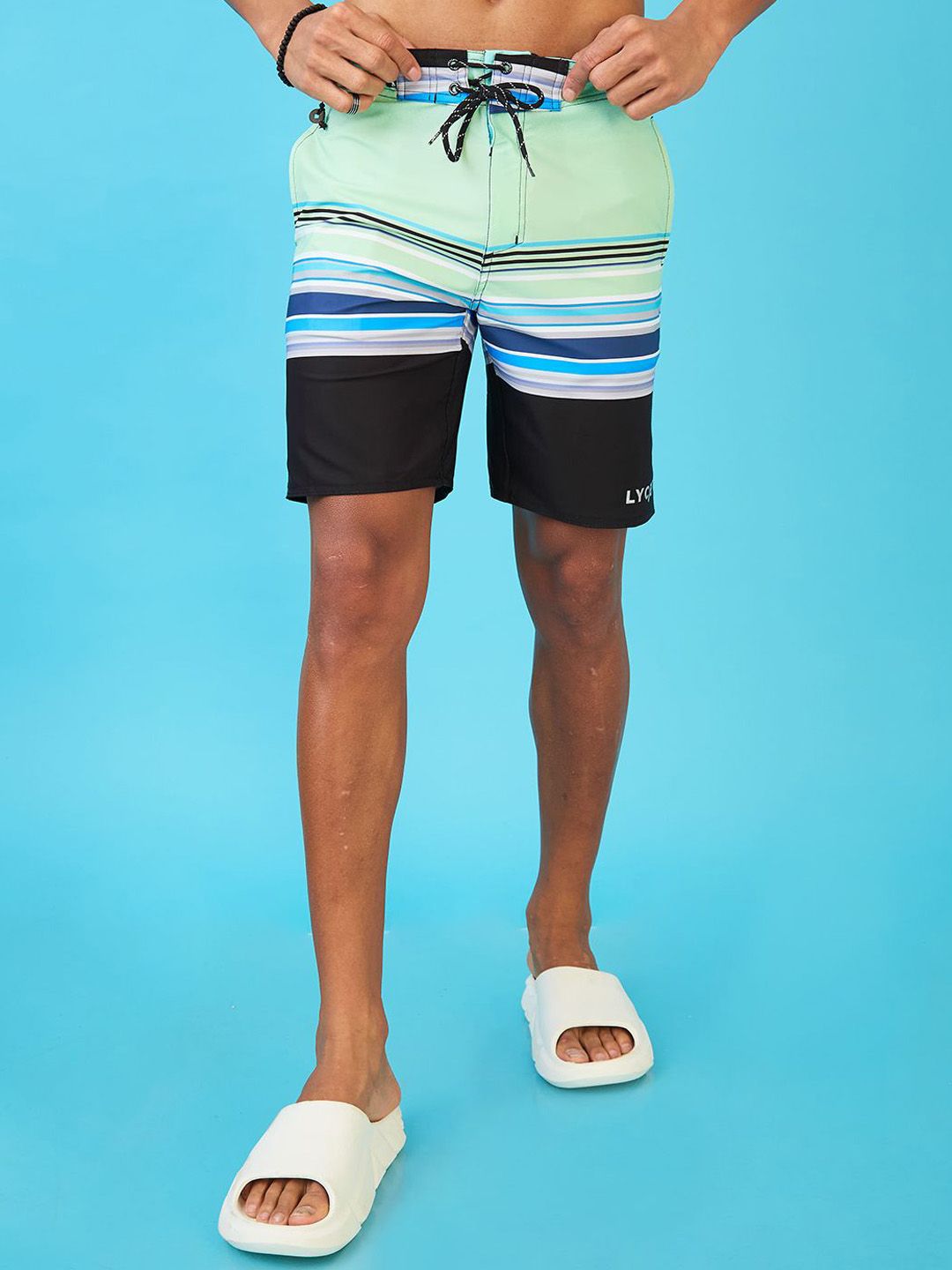 LYCOT Men Beach Shorts with 3 pockets-picture-23
