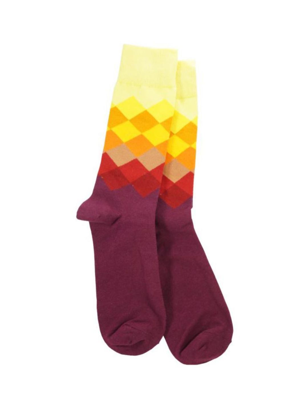 The Tie Hub Men Checked Cotton Calf Length Socks-picture-27