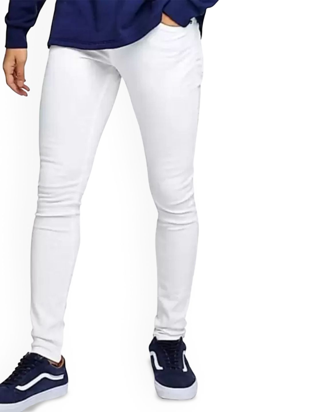 COMFITS Men Classic Tapered Fit Mid-Rise Jeans-image-42