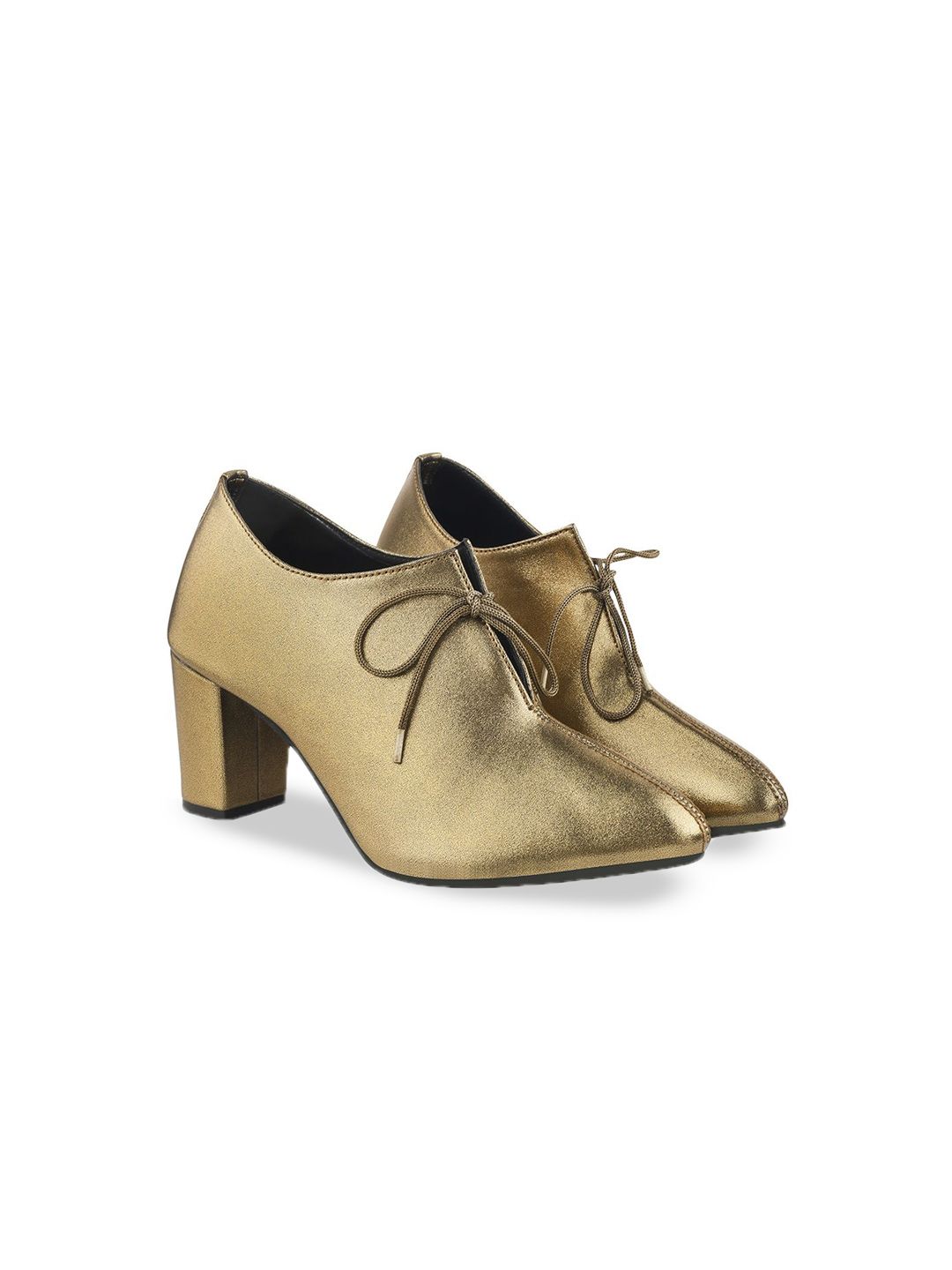 Shoetopia Girls Embellished Party Block Pumps-picture-40