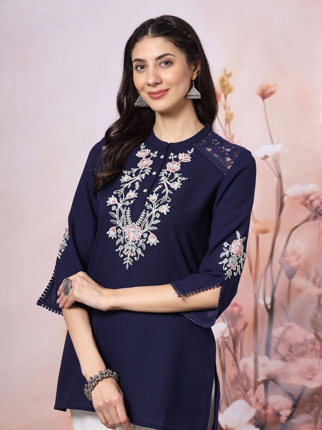 Nayam By Lakshita Embroidered Thread Work Thread Work Kurti-picture-17
