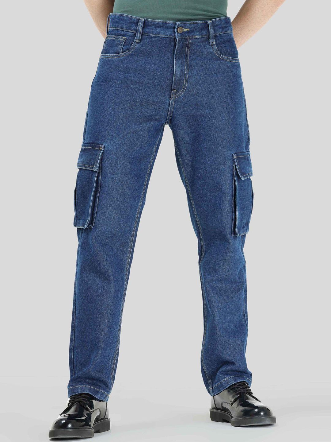 fineblu Men Slim Fit Stretchable Jeans-picture-28