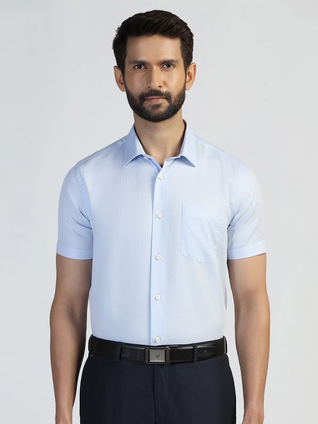 Blackberrys Men India Slim Fit TechPro Formal Shirt-picture-37