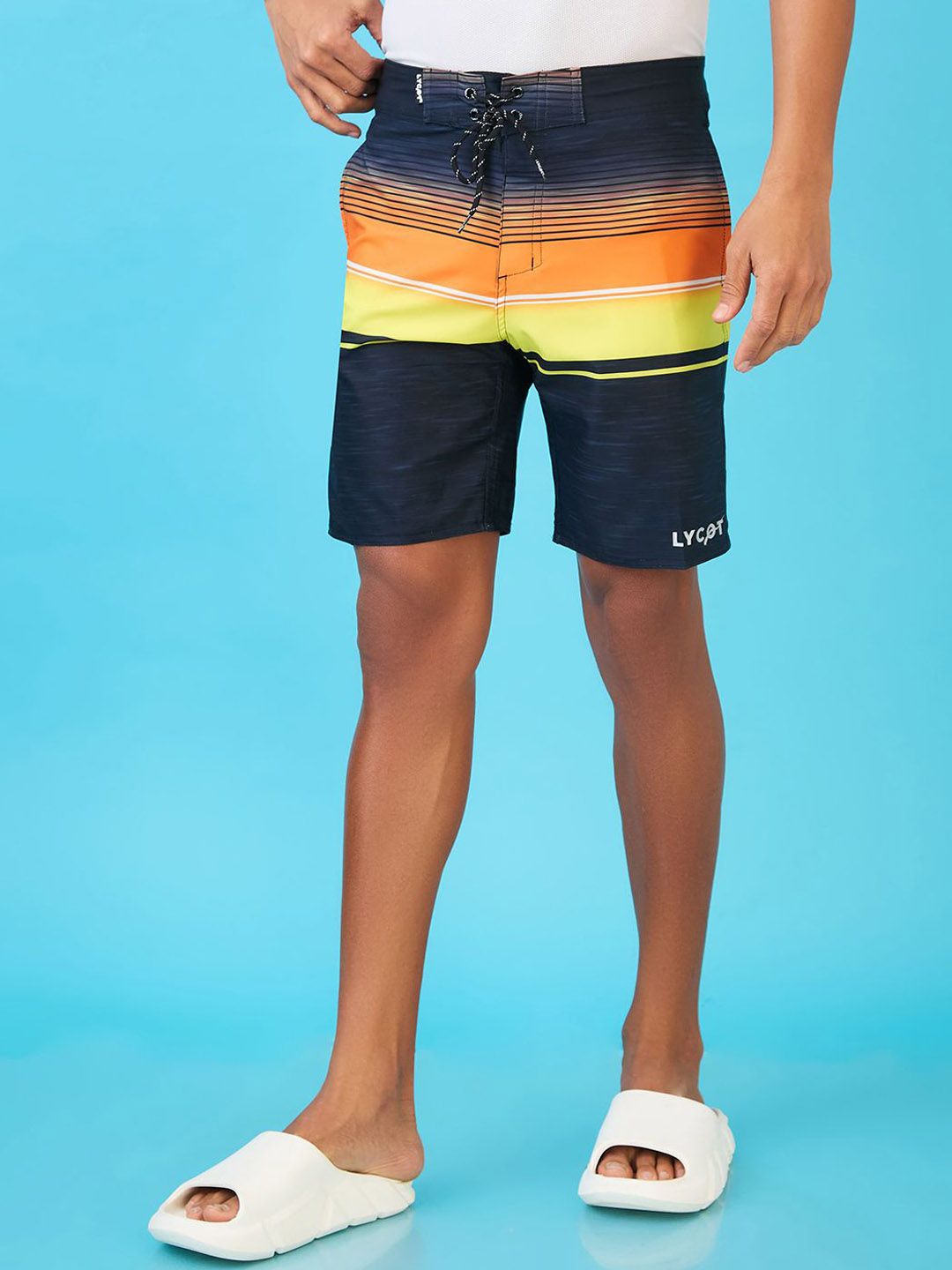LYCOT Men Beach Shorts with 3 pockets-picture-15