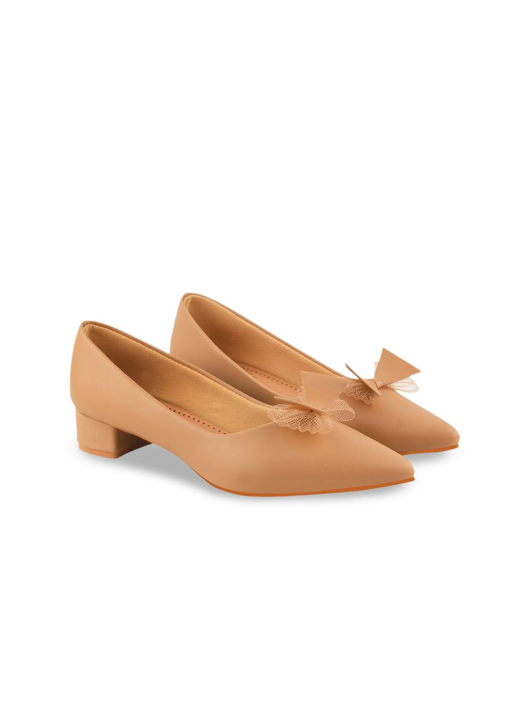 Shoetopia Girls Printed Block Pumps-picture-34