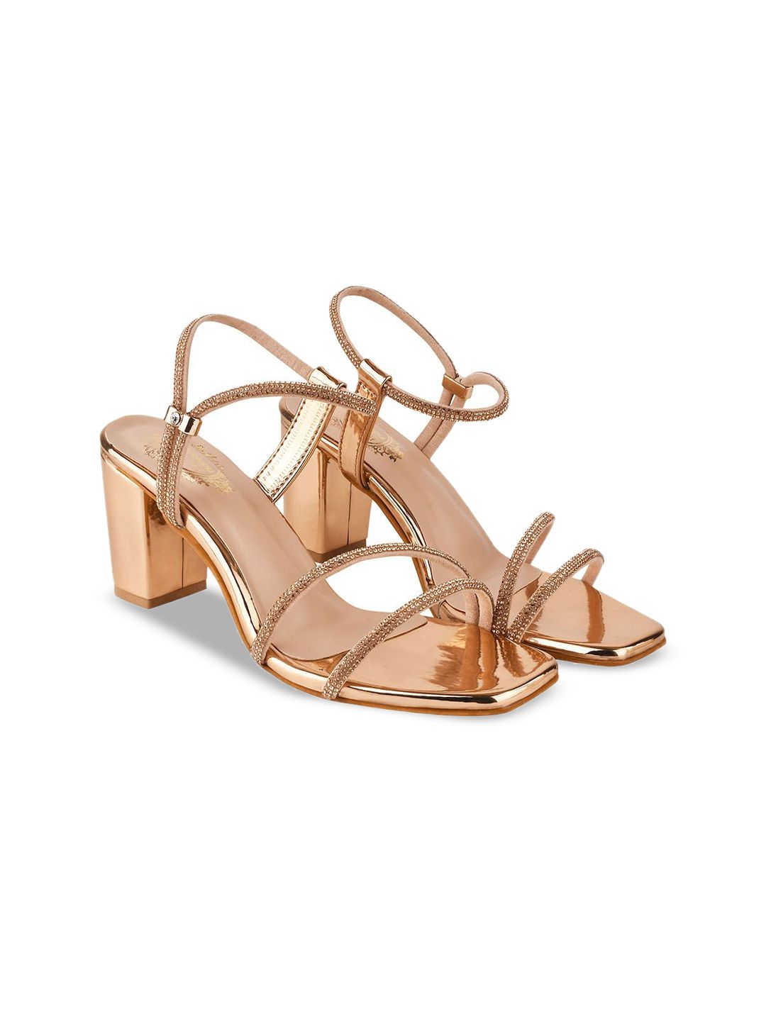 Shoetopia Girls Embellished Block Heels Sandals-picture-20