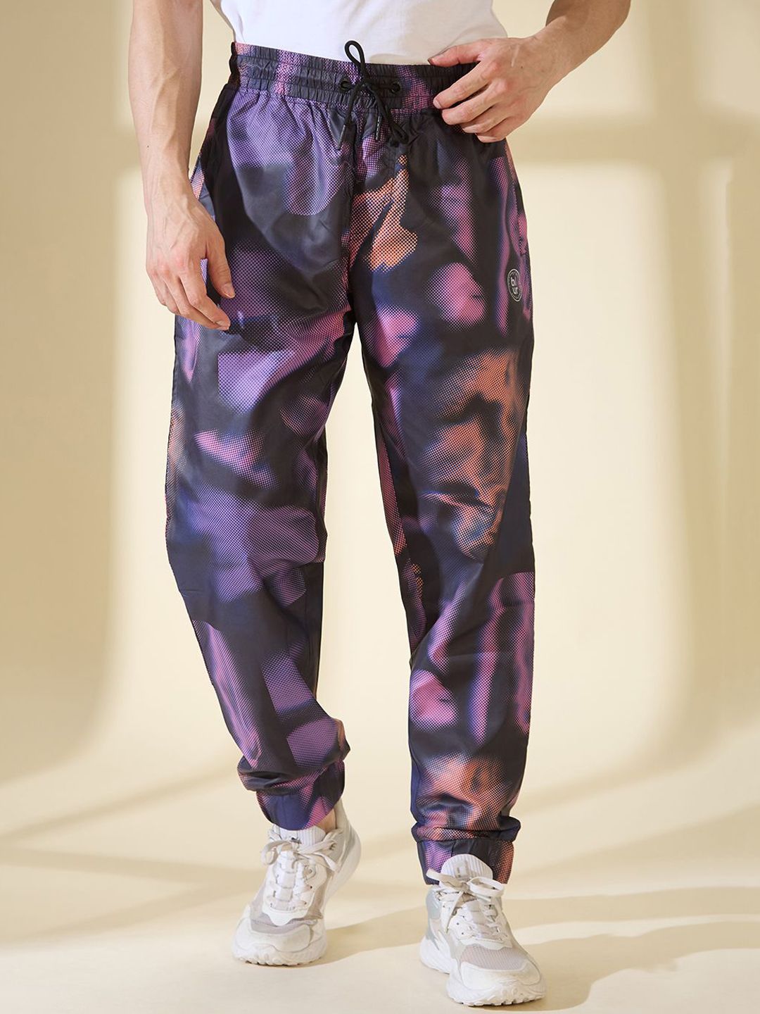 Being Human Men Printed Pure Cotton Joggers-image-39