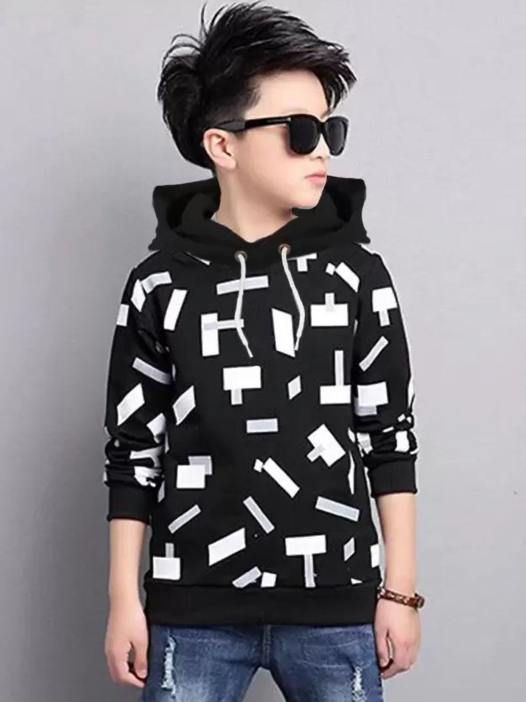 TICOSS Boys Printed Hooded T-shirt-picture-19