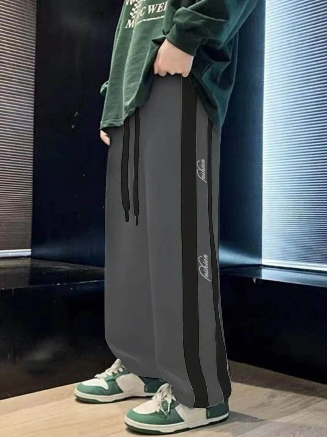 MACK JONNEY Men Striped Mid Rise Track Pant-picture-40