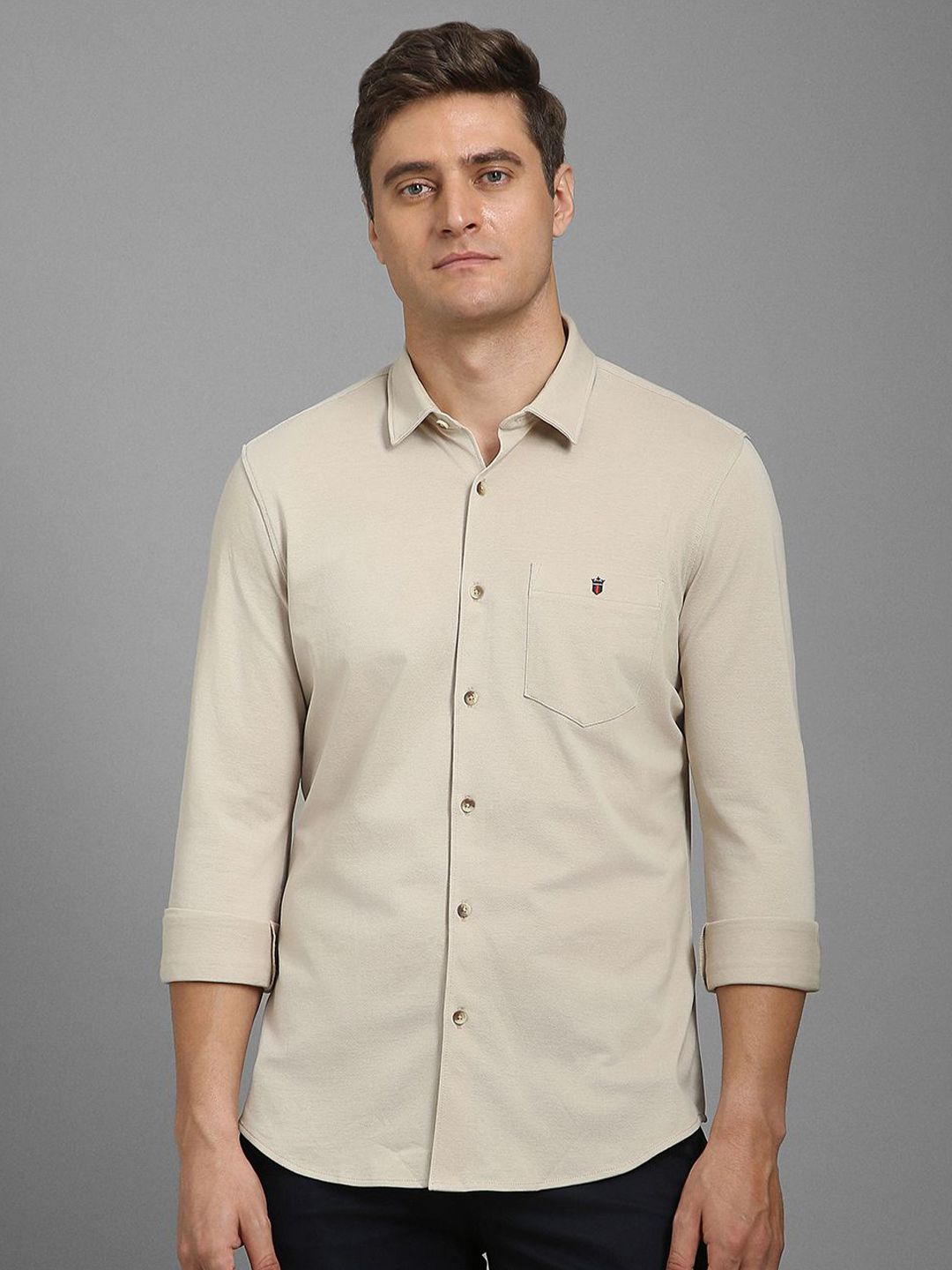 Louis Philippe Sport Men Slim Fit Opaque Casual Shirt-picture-38
