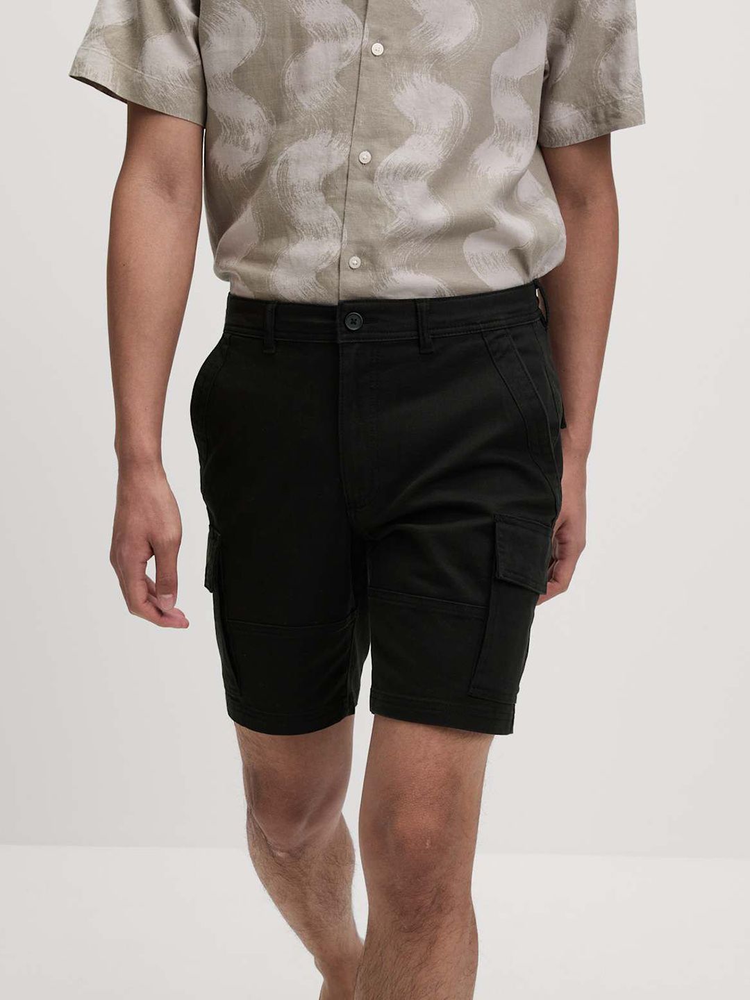 Marks & Spencer Men High-Rise Shorts-image-44