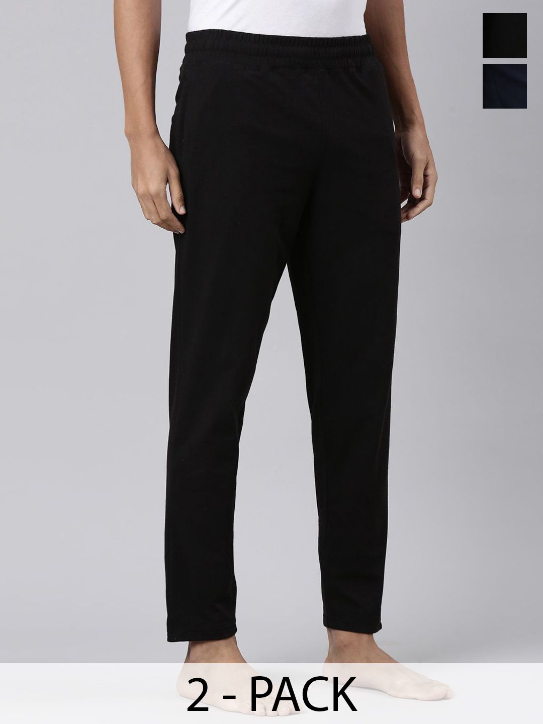Pepe Jeans Pack Of 2 Cotton Straight-Leg Lounge Pants-picture-22