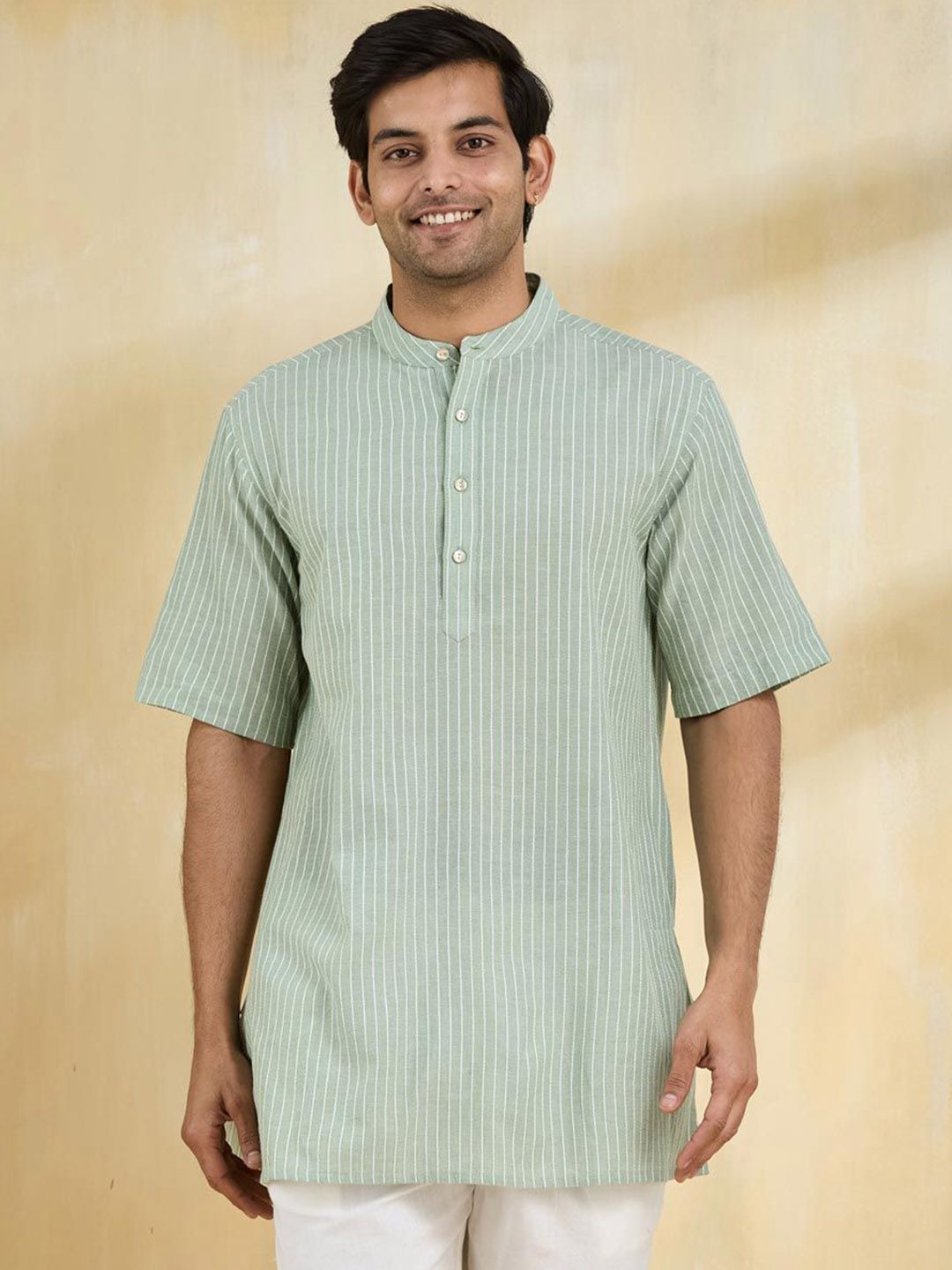 Fabindia Men Striped Kurta-picture-33
